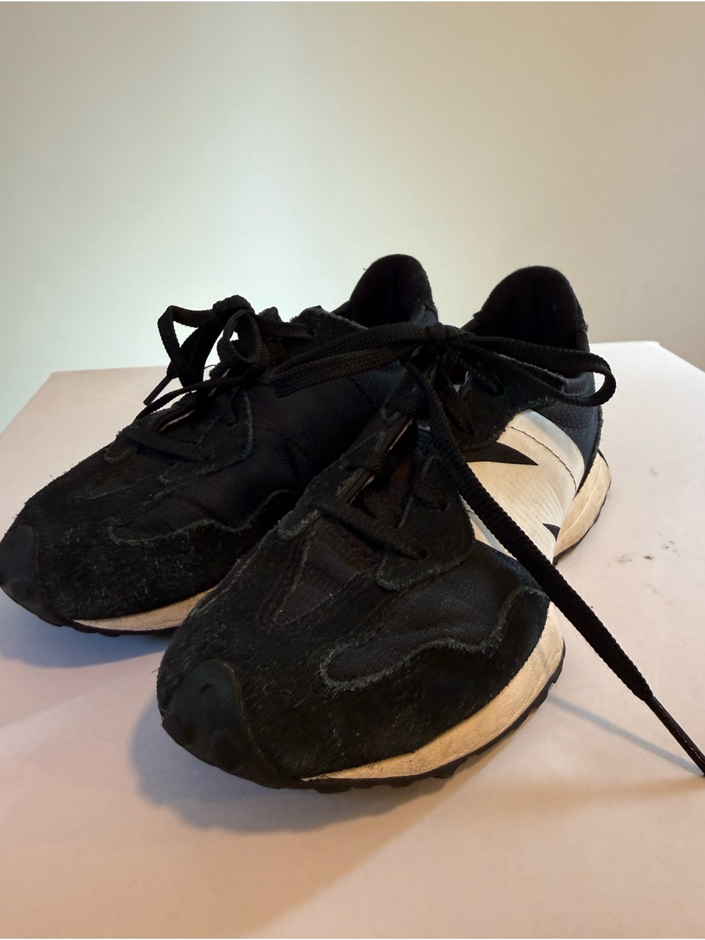 New Balance Kids 327 Black Size US 13 #Lux-K-SH - Picture 3 of 5